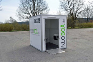 feierfox klobox 250 toilettenwagen